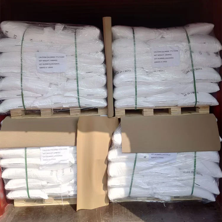 Flocons de chlorure de calcium de haute pureté